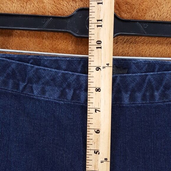 THE ROW Jeans Womens XS Blue Dark Wash Skinny Pull On Capri Jeggings Pants - Picture 5 of 7